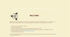 Desktop Screenshot of colorado.hornsociety.org