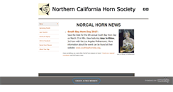 Desktop Screenshot of norcal.hornsociety.org